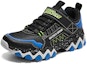 Lookbook (JR) Skechers Rugged Summits 'Hitam Biru' 406416L-BBLM