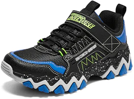 Lookbook 大童 Skechers Rugged Summits 防踢減震 低筒 兒童跑步鞋 藍黑