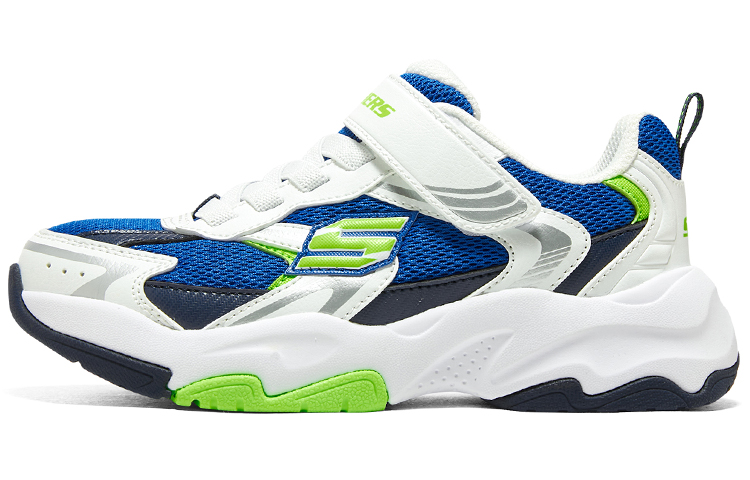 (Youth) Skechers Running Shoe 'White Blue'