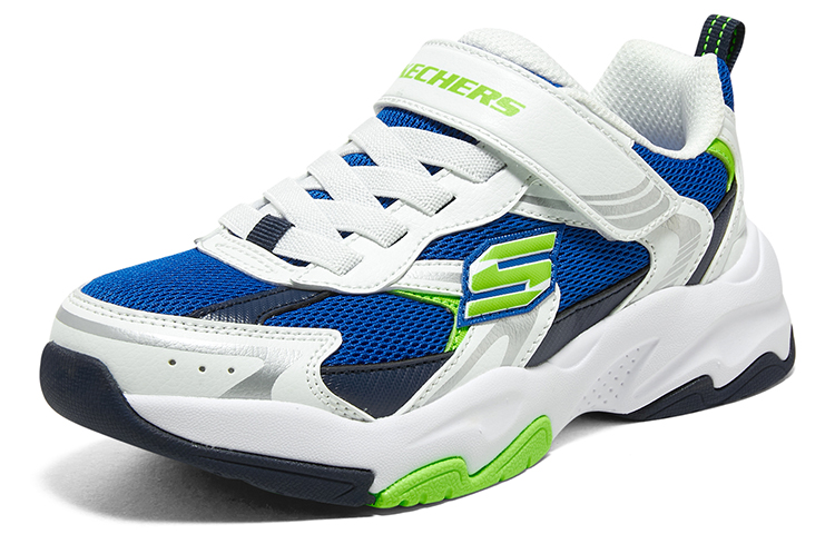 (Youth) Skechers Running Shoe 'White Blue' 圖 3
