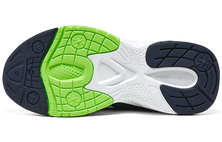 (Youth) Skechers Running Shoe 'White Blue' 圖 6