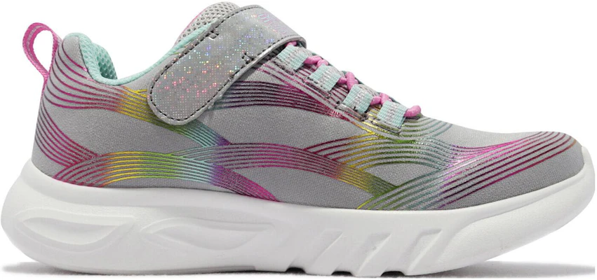 兒童 Skechers S Lights-Glow-Brites 百搭舒適 防滑耐磨 兒童休閒鞋 灰色 Order 兒童 Skechers S Lights-Glow-Brites 百搭舒適 防滑耐磨 兒童休閒鞋 灰色