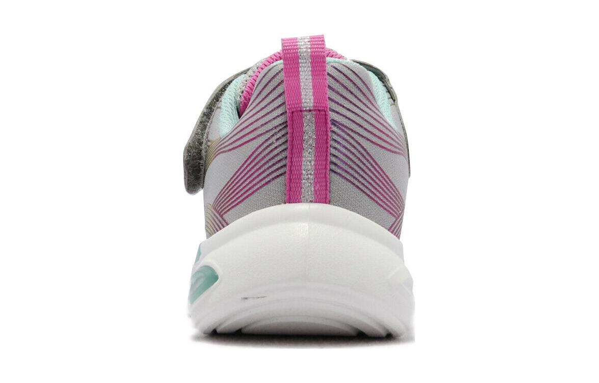 Shop 兒童 Skechers S Lights-Glow-Brites 百搭舒適 防滑耐磨 兒童休閒鞋 灰色