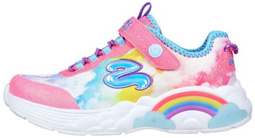 (Youth) Skechers S Lights: Rainbow Racer 'Pink' 302300L-PKMT (Youth) Skechers S Lights: Rainbow Racer 'Pink' 302300L-PKMT