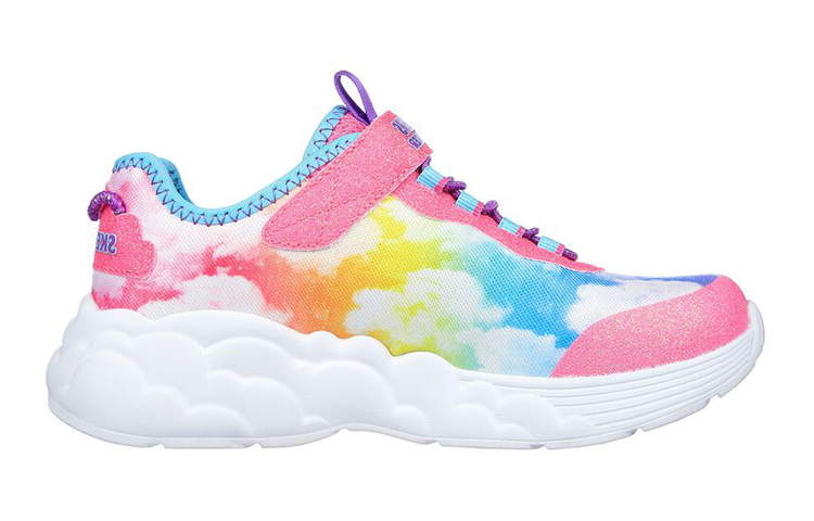 (Youth) Skechers S Lights: Rainbow Racer 'Pink' 圖 2
