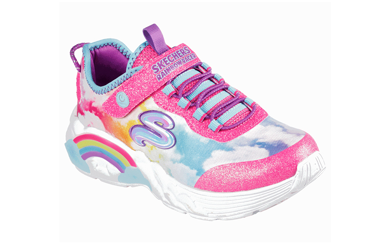 (Youth) Skechers S Lights: Rainbow Racer 'Pink' 圖 3