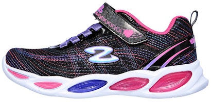 (Youth) Skechers S Lights: Shimmer Beams 'Sparkle Glow Black Multicolor' 20300L-BKMT (Youth) Skechers S Lights: Shimmer Beams 'Sparkle Glow Black Multicolor' 20300L-BKMT