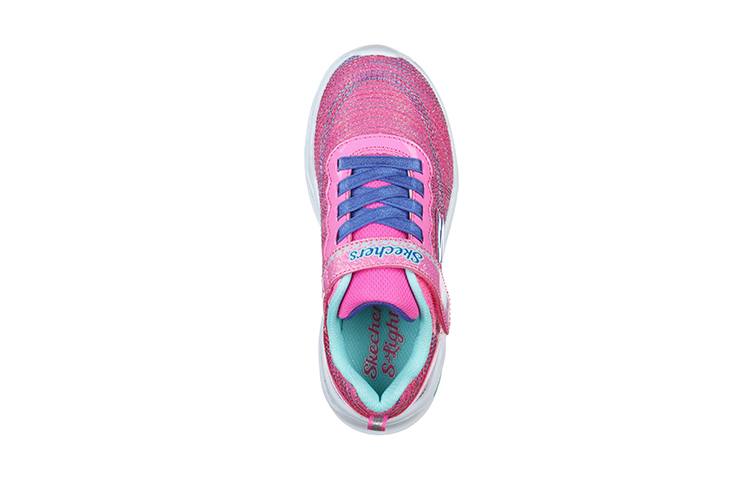 Shop (JR) Skechers S Lights : Shimmer Beams ''Éclat Étincelant Rose'' 20300L-PKMT