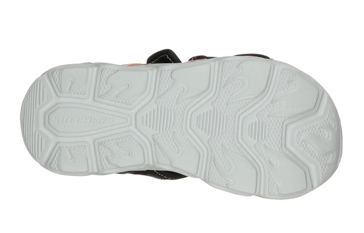 Shop (JR) Skechers S Lights: Thermo Splash-Heat-Flo 'Negro Rojo' 400109L-BKRD