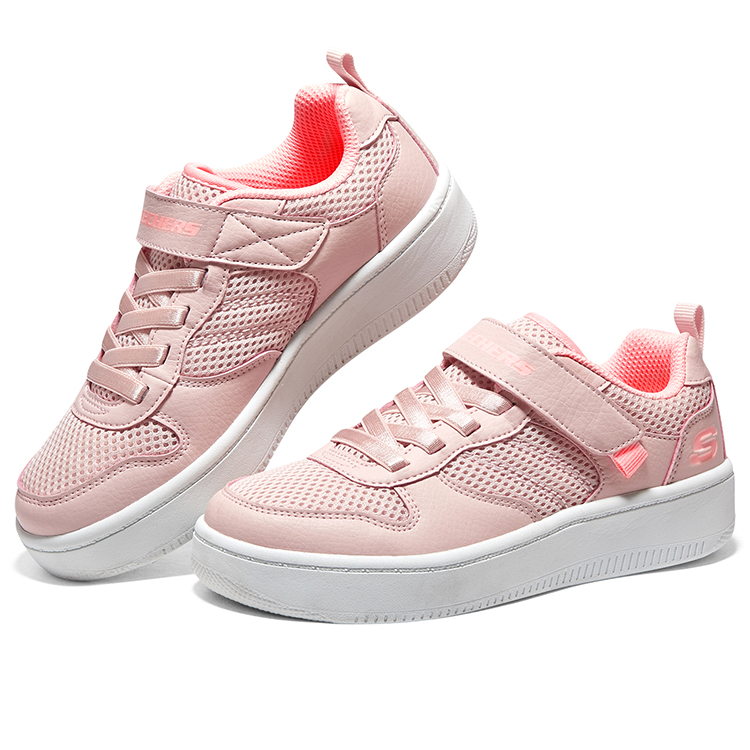 Lookbook (Youth) Skechers Scarpe Bimba Sport Court 92 'Pink' 310149L-LTPK