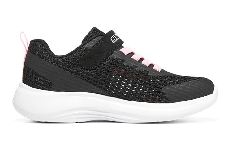 Order (JR) Skechers Pilihan 'Hitam Merah Jambu' 302553L-BKPK