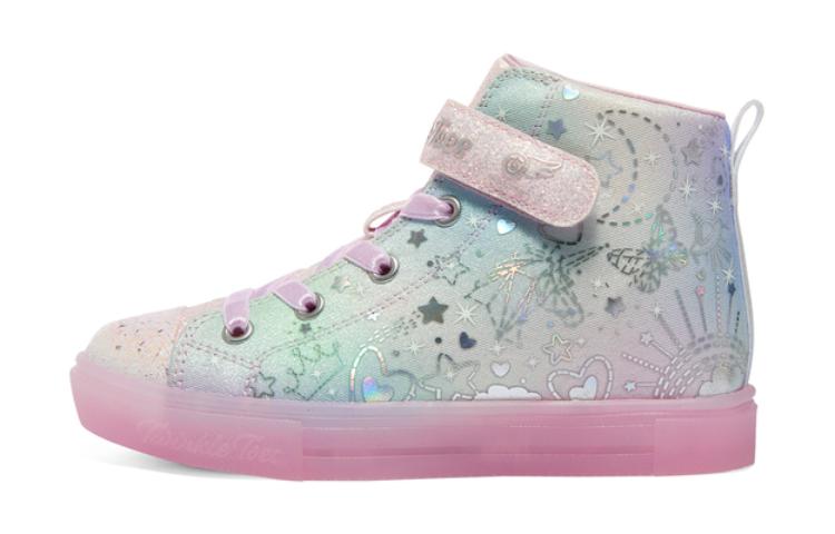 (Youth) Skechers Shoutouts Deluxe 'Pink Multi'