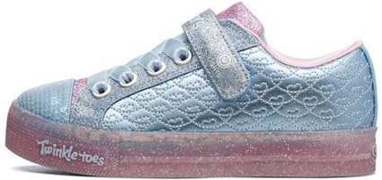 (Youth) Skechers Shuffle Brights 'Light Blue Pink' 20246L-LBPK (Youth) Skechers Shuffle Brights 'Light Blue Pink' 20246L-LBPK