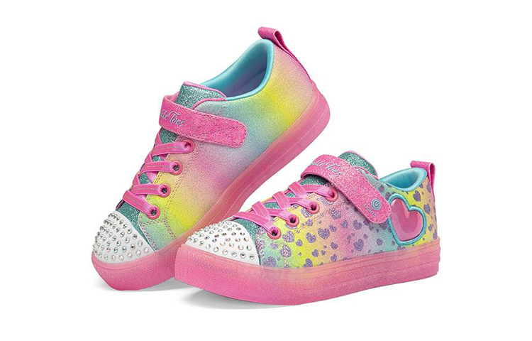 Lookbook (JR) Skechers Shuffle Brights ''Rosa Multicolore'' 314255L-MLT