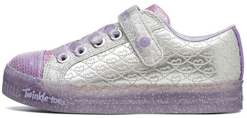 大童 Skechers Shuffle Brights 閃燈 低筒 兒童運動鞋 銀紫 Buy 大童 Skechers Shuffle Brights 閃燈 低筒 兒童運動鞋 銀紫