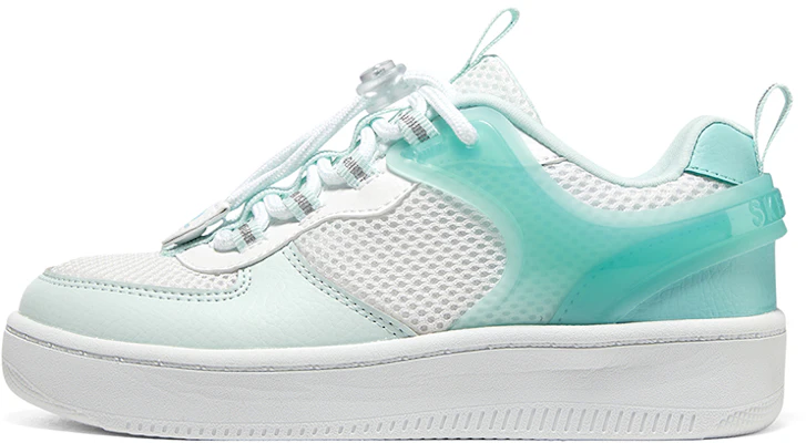 (JR) Skechers Skateboard Schoenen ''Wit Groen'' 310142L-WMNT Buy (JR) Skechers Skateboard Schoenen ''Wit Groen'' 310142L-WMNT