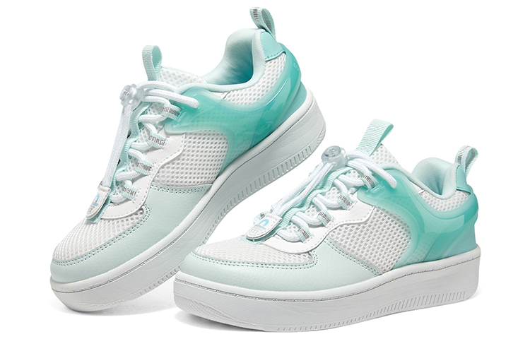 Shop (JR) Skechers Skateboard Schoenen ''Wit Groen'' 310142L-WMNT