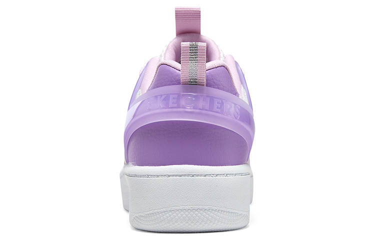Purchase 大童 Skechers Girls 舒適風範 減震耐磨 低筒 兒童板鞋 白紫