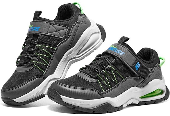 (JR) Skechers Skech-Air Adventure 'Abu-abu Lime' 406427L-CCLM Shop (JR) Skechers Skech-Air Adventure 'Abu-abu Lime' 406427L-CCLM
