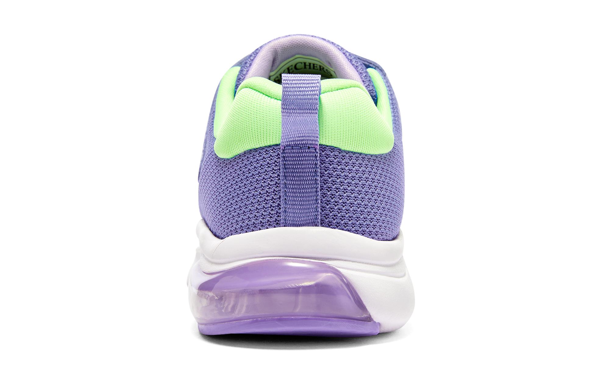 (Youth) Skechers Skech-air Airmatic Sneakers 'Purple White' 圖 5