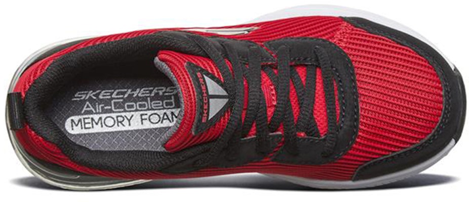 大童 Skechers Skech-Air Blast 休閒運動鞋 紅黑 Shop 大童 Skechers Skech-Air Blast 休閒運動鞋 紅黑