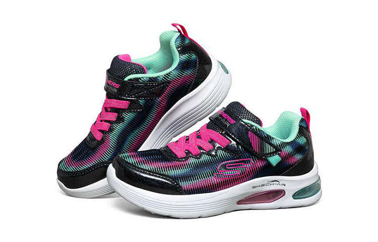 Lookbook (JR) 斯凯奇 Skech-Air 双气垫'蓝粉' 302046L-NVHP