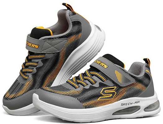 (JR) (ユース)スケッチャーズ スケッチエア デュアル『グレーブラック』400032L-GYBK 400032L-GYBK Lookbook (JR) (ユース)スケッチャーズ スケッチエア デュアル『グレーブラック』400032L-GYBK 400032L-GYBK