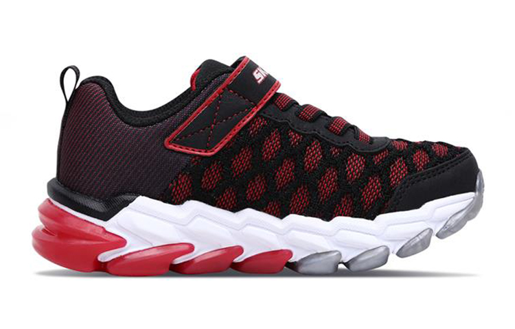 Order 大童 Skechers Skech-Air Element 2 低幫運動休閒鞋 黑紅