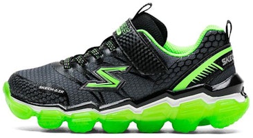 (Youth) Skechers Skech-Air Turbo Trek 'Black Green' 97422L-BKLM (Youth) Skechers Skech-Air Turbo Trek 'Black Green' 97422L-BKLM