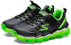 Lookbook (Youth) Skechers Skech-Air Turbo Trek 'Black Green' 97422L-BKLM