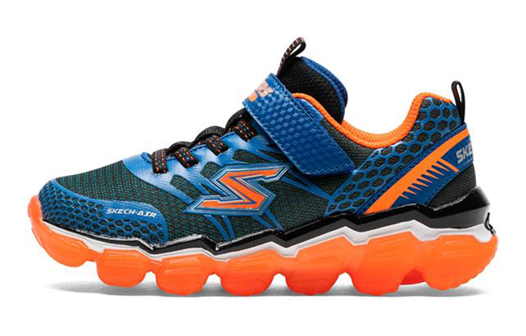 (Youth) Skechers Skech-Air Turbo Trek 'Blue Orange' 97422L-RYOR