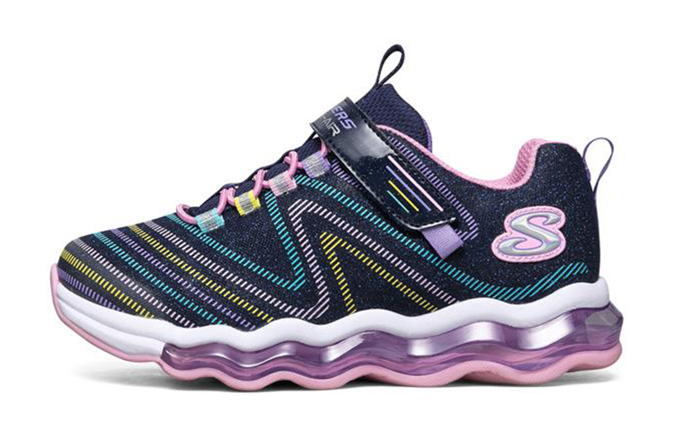 (Youth) Skechers Skech-Air Wavelength 'Blue Multicolor' 84655L-NVMT