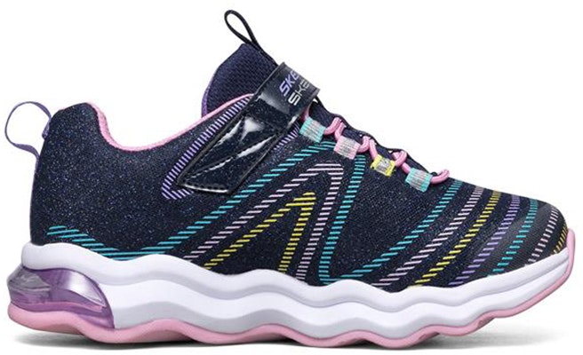 (JR) Skechers Skech-Air Wavelength 'Biru Pelbagai Warna' 84655L-NVMT Order (JR) Skechers Skech-Air Wavelength 'Biru Pelbagai Warna' 84655L-NVMT