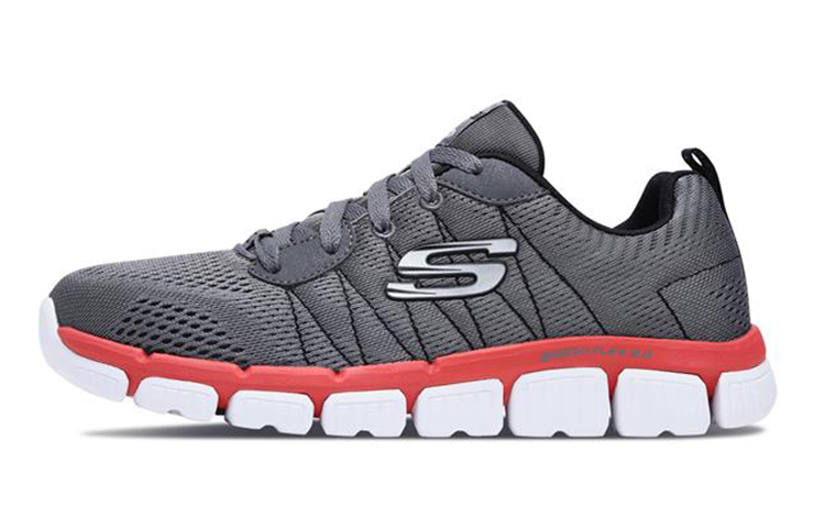 (Youth) Skechers Skech-Flex 2.0 'Grey Black' 97631L-CCBK