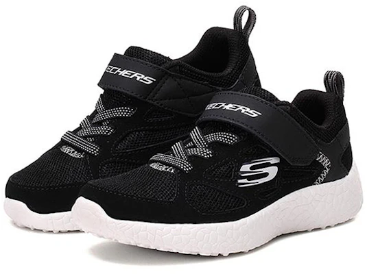 (Youth) Skechers Skech ers Burst Low 'Black' 660004L-BKW Lookbook (Youth) Skechers Skech ers Burst Low 'Black' 660004L-BKW