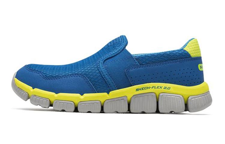 (Youth) Skechers Skech Flex 2.0 'Blue Slip-On' 97630L-BLLB