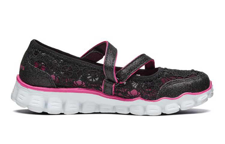Order (Youth) Skechers Skech Flex 2.0 'Mary Jane Black Pink' 664041L-BKHP