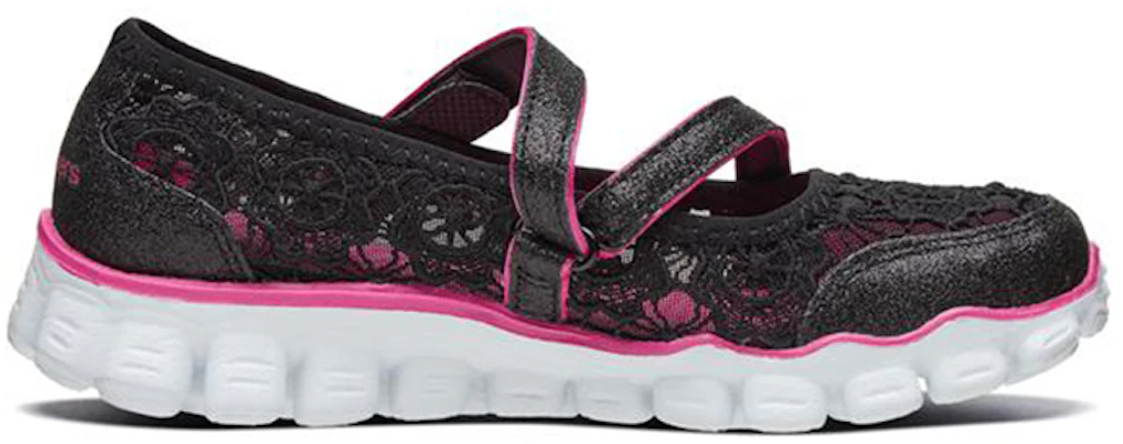 (Youth) Skechers Skech Flex 2.0 'Mary Jane Black Pink' 664041L-BKHP Order (Youth) Skechers Skech Flex 2.0 'Mary Jane Black Pink' 664041L-BKHP