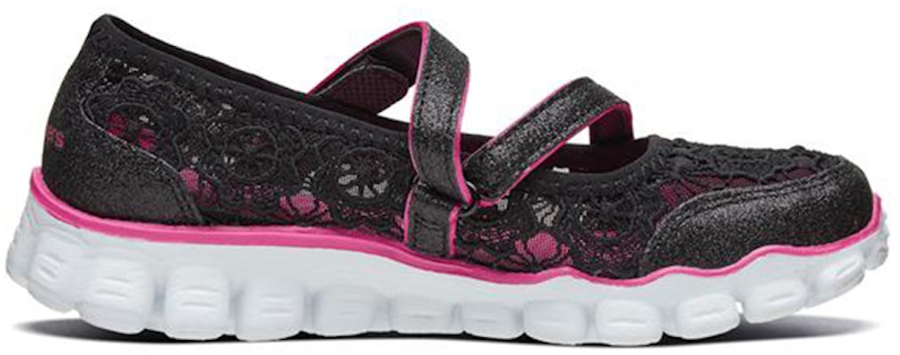 (Youth) Skechers Skech Flex 2.0 'Mary Jane Black Pink' 664041L-BKHP Order (Youth) Skechers Skech Flex 2.0 'Mary Jane Black Pink' 664041L-BKHP
