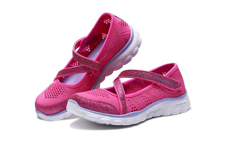 Lookbook (Youth) Skechers Skech Flex 2.0 'Pink Mary Jane' 85222L-HPPR