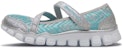 (JR) Skechers Skech Flex 2.0 'Perak Biru Mary Jane' 664042L-SLBL