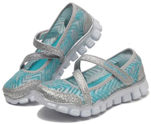 (JR) Skechers Skech Flex 2.0 'Plateado Azul Mary Jane' 664042L-SLBL Lookbook (JR) Skechers Skech Flex 2.0 'Plateado Azul Mary Jane' 664042L-SLBL