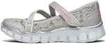 Buy (JR) Skechers Skech Flex 2.0 'Silver Mary Jane' Wanita Perak 664041L-SIL