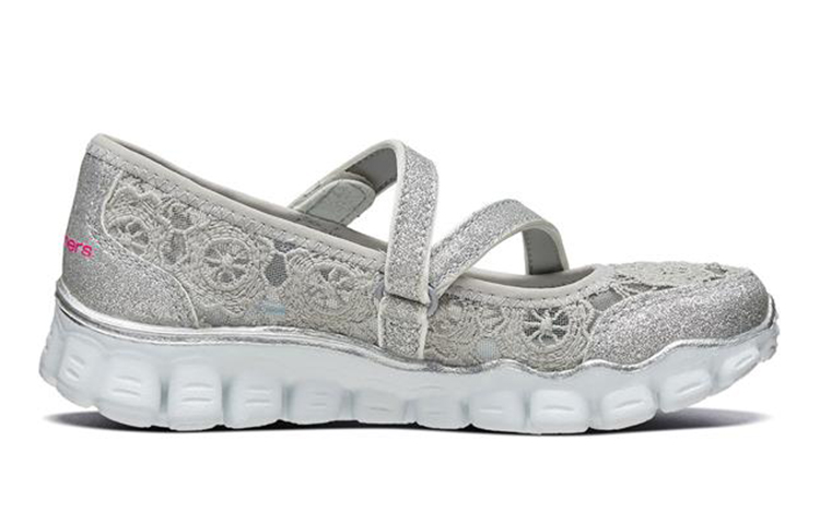 Order (Youth) Skechers Skech Flex 2.0 'Silver Mary Jane' 664041L-SIL