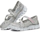 Lookbook (JR) Skechers Skech Flex 2.0 'Silver Mary Jane' Wanita Perak 664041L-SIL