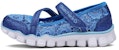 (JR) Skechers Skech Flex 2.0 Kasut Kasual 'Blue Mary Jane' 664041L-NVLB