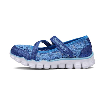 (Youth) Skechers Skech Flex 2.0 Casual Shoes 'Blue Mary Jane'