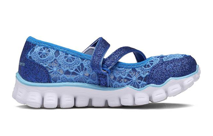 Order (Youth) Skechers Skech Flex 2.0 Casual Shoes 'Blue Mary Jane' 664041L-NVLB
