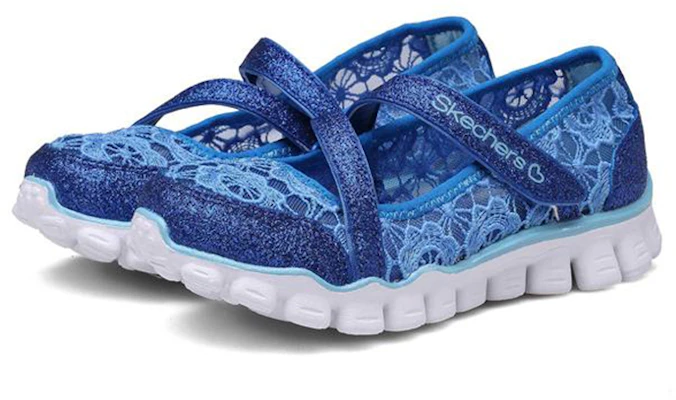 (Youth) Skechers Skech Flex 2.0 Casual Shoes 'Blue Mary Jane' 664041L-NVLB Lookbook (Youth) Skechers Skech Flex 2.0 Casual Shoes 'Blue Mary Jane' 664041L-NVLB