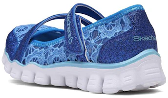 Shop (Youth) Skechers Skech Flex 2.0 Casual Shoes 'Blue Mary Jane' 664041L-NVLB